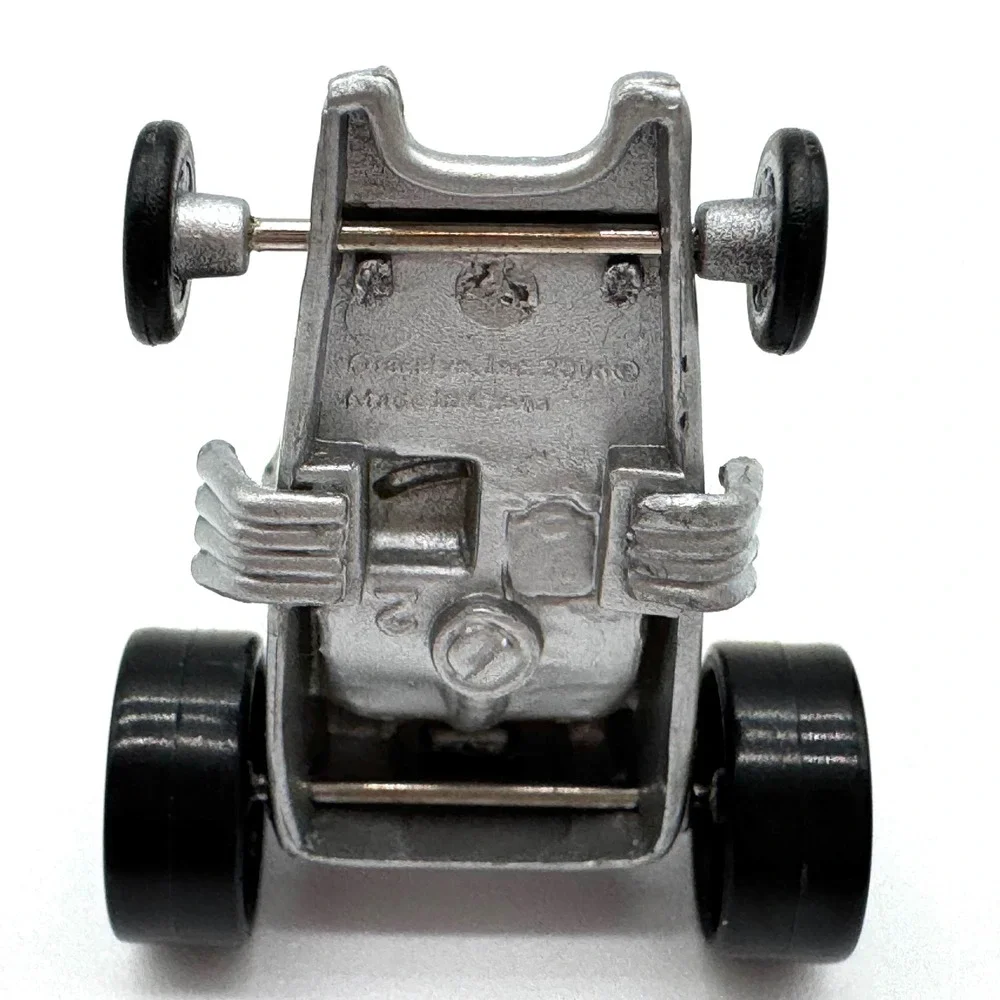 Football Helmet Dragster‎ Buggy Car Silver Plastic 2006 Vintage Toy